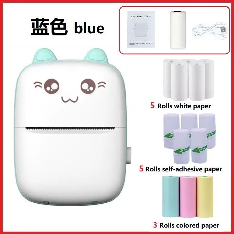 C9 Mini Printer Small Portable Flap Pocket Pants Wrong Question Printing Thermal Mobile Phone Bluetooth Mini Printer - Image 2