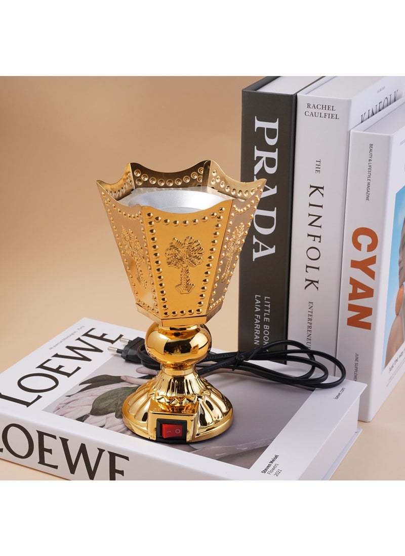 Arabest An Electric Metal Incense Burner Infused with Arabic Charm, Perfect for Home Use, Festivals, and Weddings  - Image 2