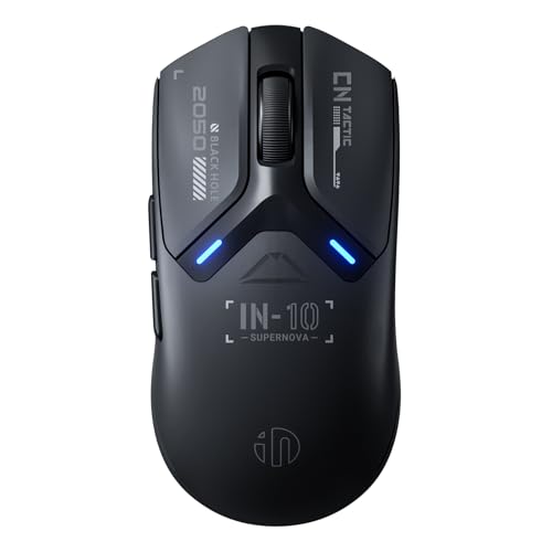INPHIC IN10P Superlight Wireless Gaming Mouse 60g 8K Polling Rate 26000 DPI TriMode PAW3395 Sensor Fully Programmable - Image 1