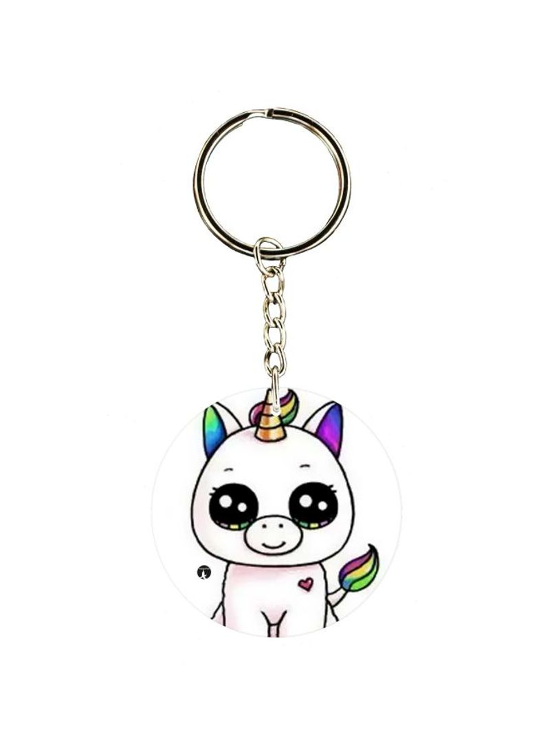 RKN Cartoon Themed Single Sided Keychain
