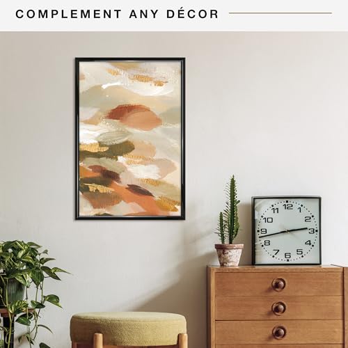 MCS Trendsetter 20x30 Poster Frame Black High-Gloss, Vertical & Horizontal Wall Hanging Large Picture Frame for Photos, Posters & Art Prints (1-Pack) - Image 3