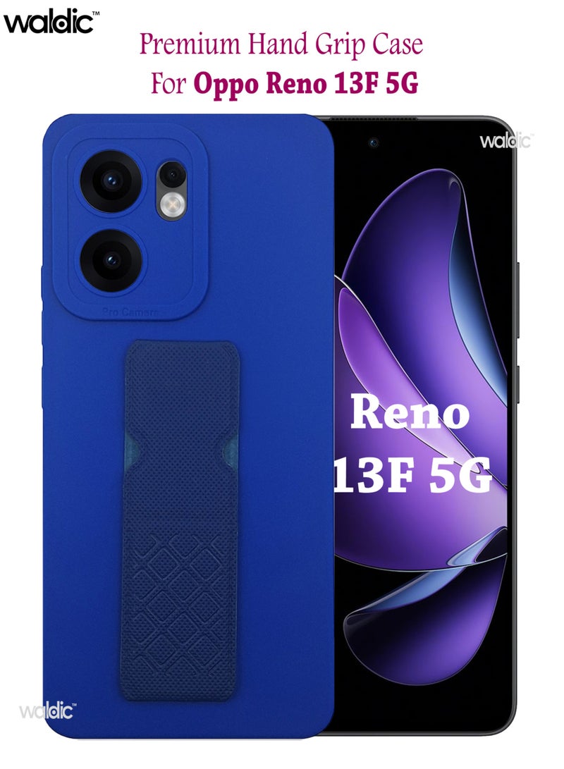 Waldic Oppo Reno 13F 5G Premium Case | Premium Silicone  Case Cover Designed for Oppo Reno 13F 5G | Oppo Reno 13F 5G Case Camera and Drop Protection Thin Protective Back Cover Case for Oppo Reno 13F 5G - Blue  - Image 1
