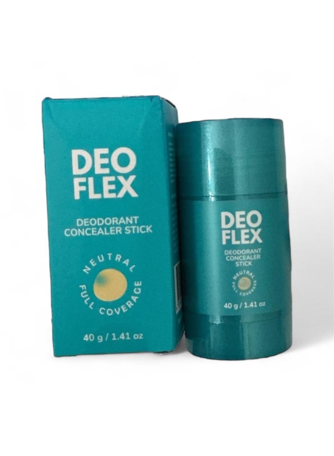 Deo flex deodorant concealer stick cool full coverage - Image 1