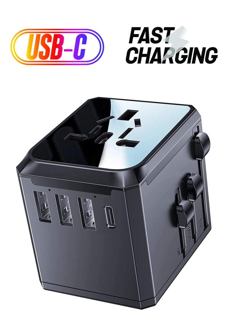 ELTRAZONE MC-10 USB-C Port Universal Travel Adapter is the international travel electrical plug adapter - Image 1