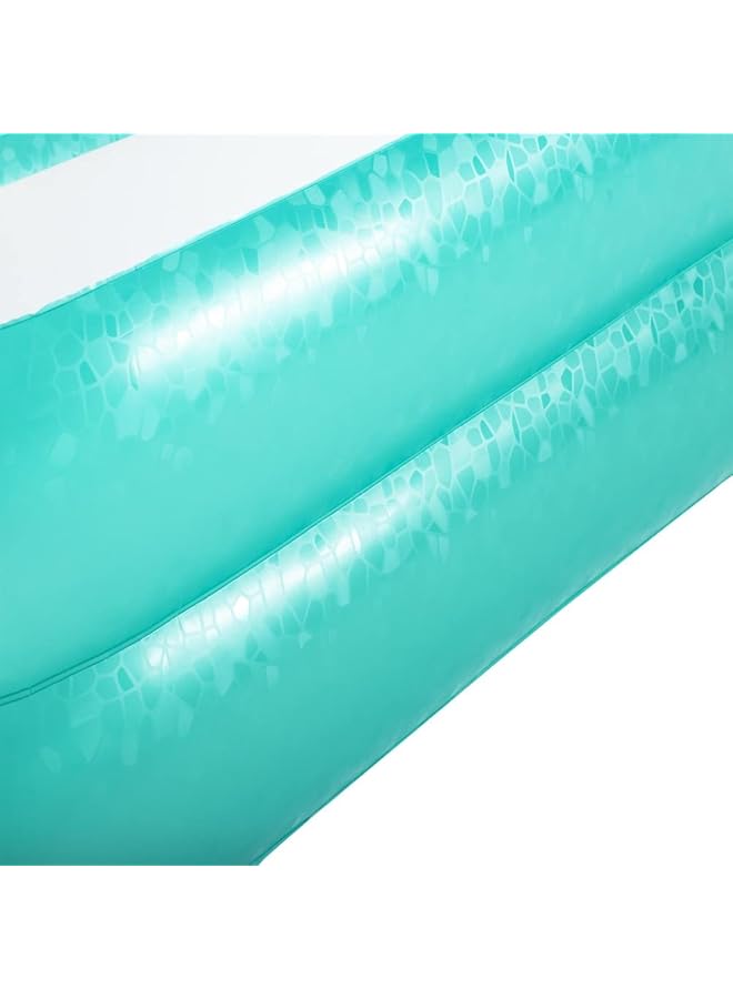 بست واي 54005 حوض سباحة مستطيل قابل للنفخ 51 × 1.5 × 51 سم حلقتان ناعمتان باللون الأخضر - Image 3