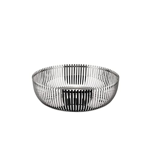 Alessi Basket in 18/10 Stainless Steel Mirror Polished, Silver - Image 1