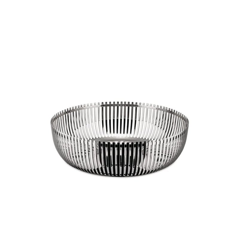 Alessi Basket in 18/10 Stainless Steel Mirror Polished, Silver - Image 4