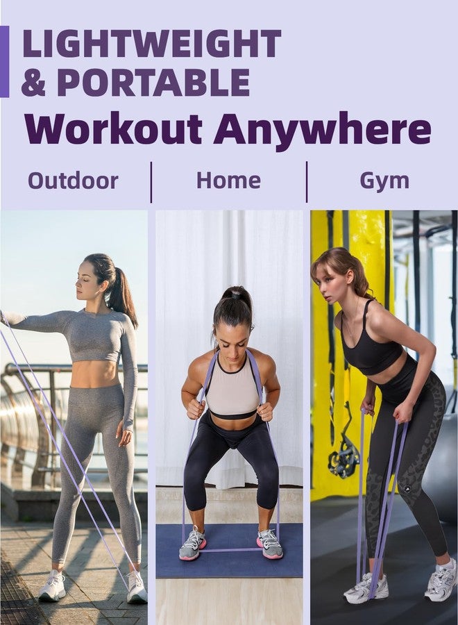 Fitense Resistance Bands, Resistance Bands Set, Resistance Band Fitness Bands with Door Anchor, Fitness Band Training Bands for Yoga, Pilates, Training, Physiotherapy, Pull-Up Aid, Strength Training - Image 3