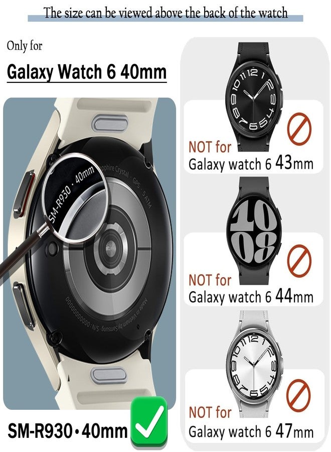 RICHONE [12Pack] Bling Screen Protector Case Compatible with Samsung Galaxy Watch 6 40mm 2023, HD Full Protection Flexible TPU Bumper Anti Scratch Watch Cover Case for Women (12Pcs, Samsung Watch6 40) - Image 2