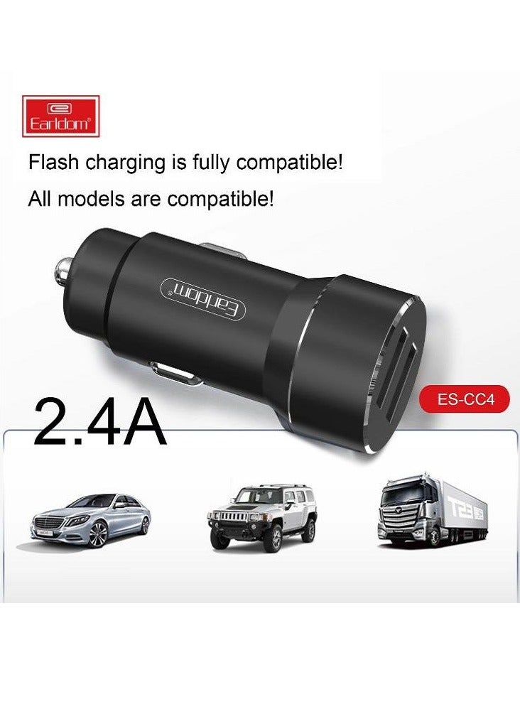 earldom smart car charger 2 usb 2.4A - Image 1