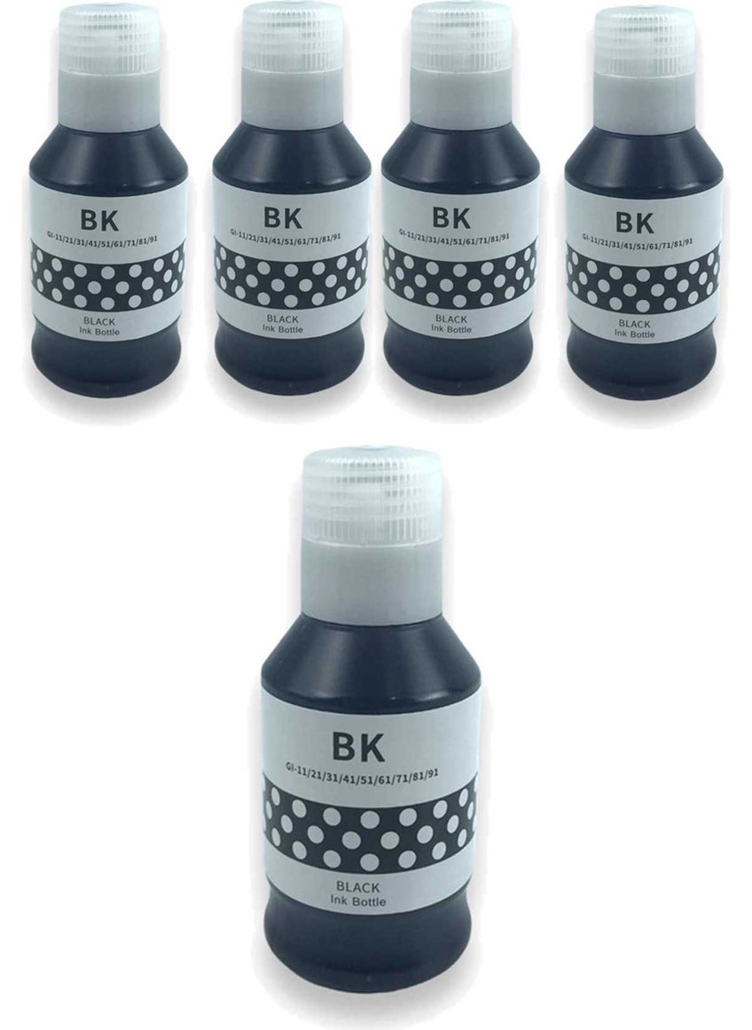 Ekoset Canon G3420 G3430 G3460 Black Compatible Ink Set of 5  - Image 2