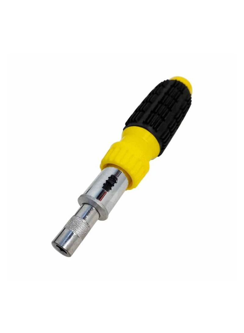 M Tools-13298 مفكات براغي قابلة للفصل طقم مفك براغي بسقاطة 15 قطعة  - Image 4