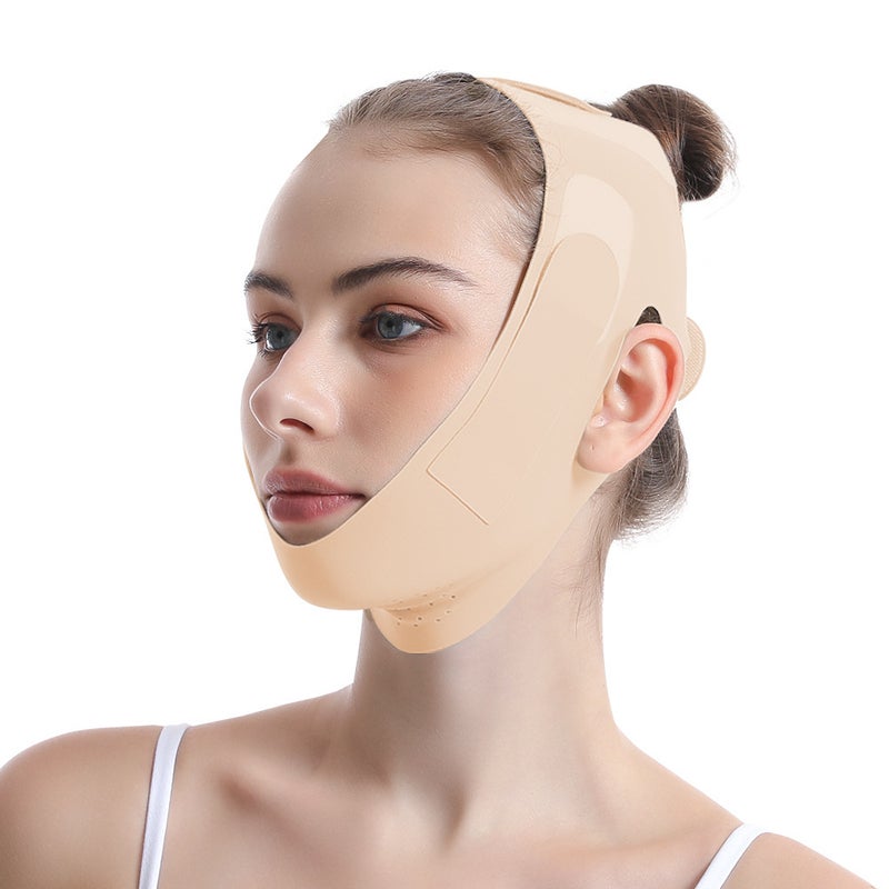Small V-Face Bandage Landing V-Face Mask New Upgraded Lightweight Breathable Skin-Friendly Contour Face Shaping Artifact - Image 1