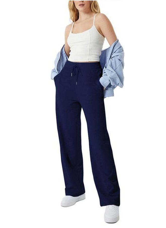 Nileton Sportswear - Sport Leggings Pants With Wide Leg - High Waist  - Image 3
