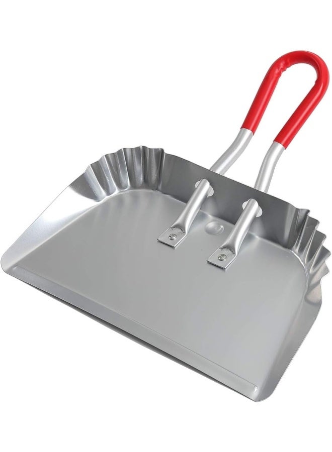 Top Dog TOP DOG Metal Dustpan 17”, Aluminum Dust Pans Heavy Duty  - Image 1