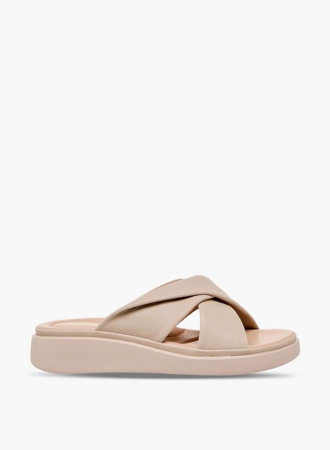 Le Confort Women Cross Strap Wedge Sandals - Image 1