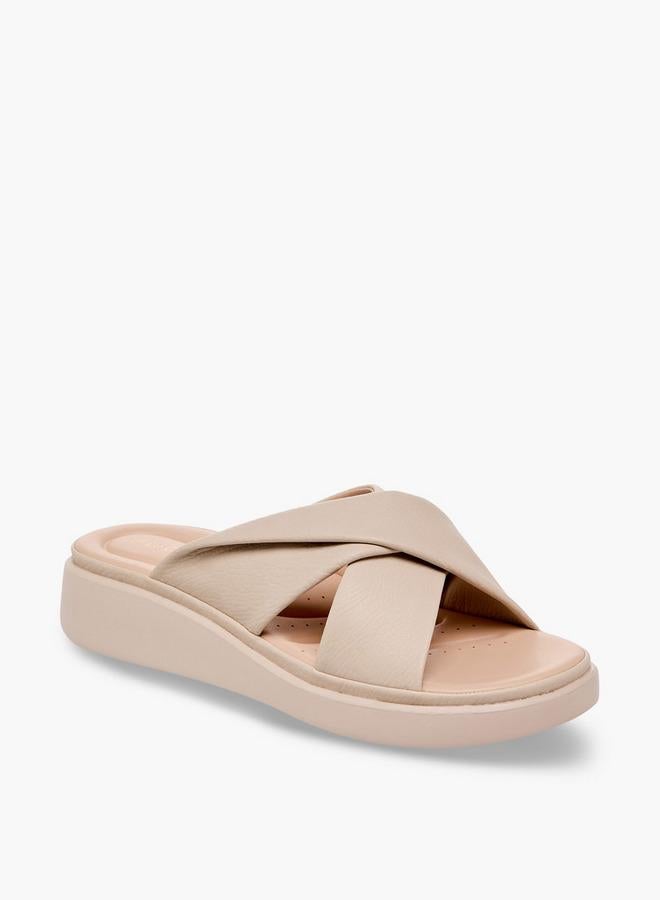 Le Confort Women Cross Strap Wedge Sandals - Image 5