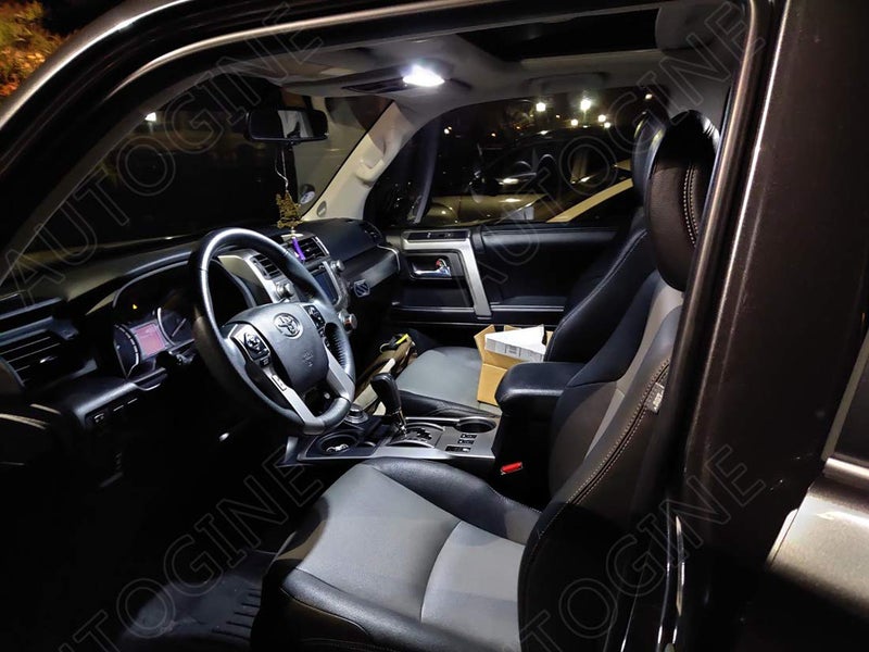 AUTOGINE 8 Piece White LED Interior Lights Kit for Toyota FJ Cruiser 2007 2008 2009 2010 2011 2012 2013 2014 Super Bright 6000K LED Light Bulbs Package + Install Tool - Image 4