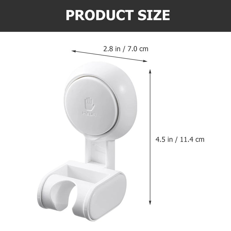 Shower Holder with Suction Cup, Durable and Adjustable for Wall Mounting - Image 2