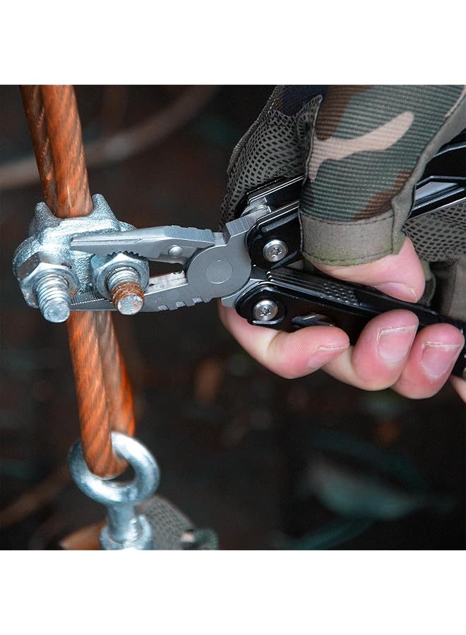 Multi Tool Claw Hammer 12 In 1 Stainless Steel Hand Tool With Shealth - Image 2