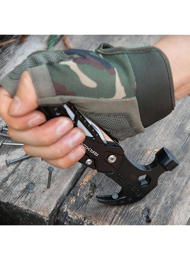 Multi Tool Claw Hammer 12 In 1 Stainless Steel Hand Tool With Shealth - Image 5