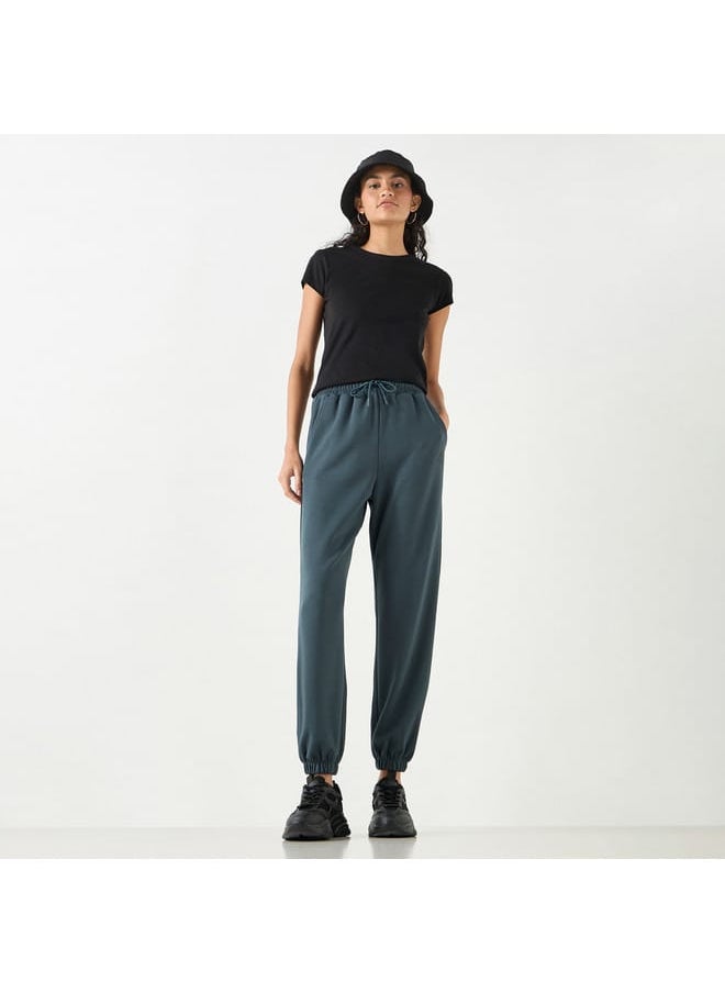 Kappa Kappa Solid Joggers with Pockets and Drawstring Closure  - Image 2