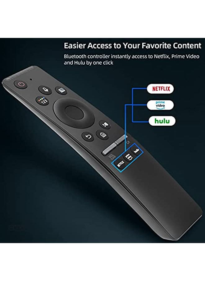 HuHa - ™ Universal Samsung Smart TV Remote Control fit All Samsung Smart,Remote Control Replacement for Samsung Smart TV HDTV 4K UHD Curved QLED with Netflix, Prime Video Buttons (Battery Included) - Image 1