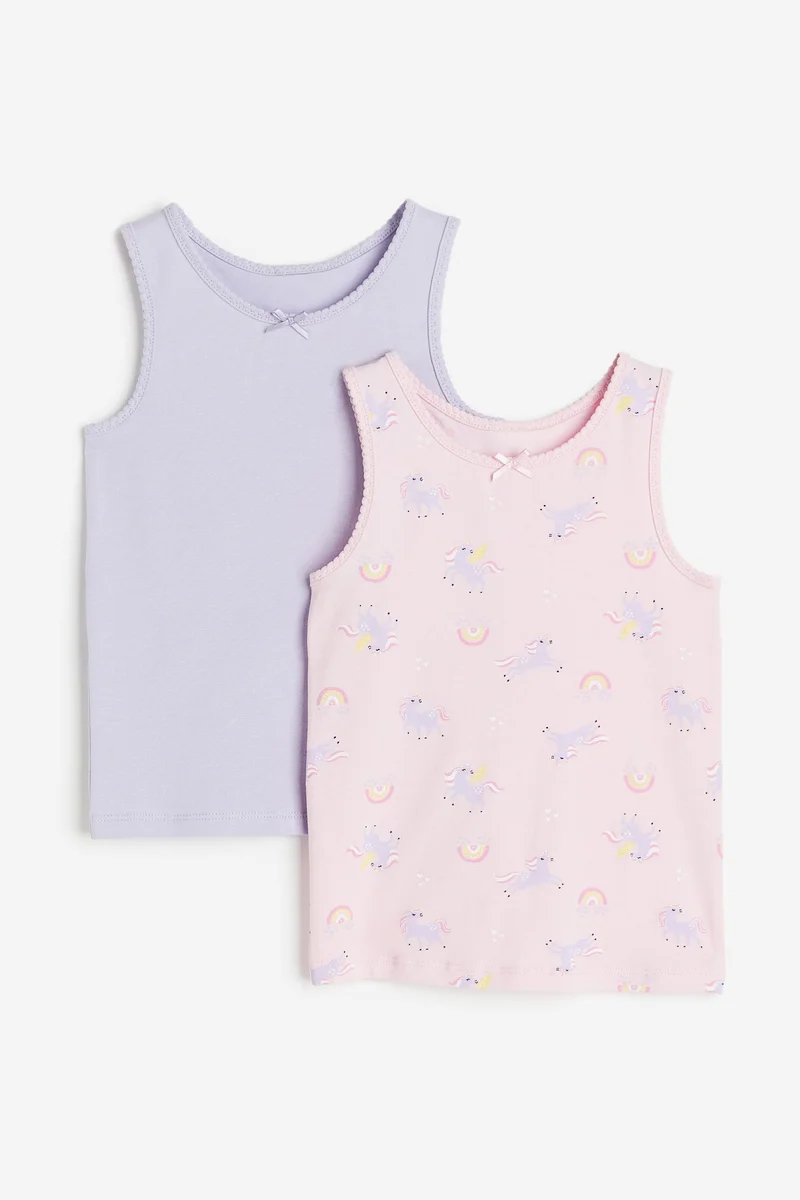 H&M 2-pack vest tops