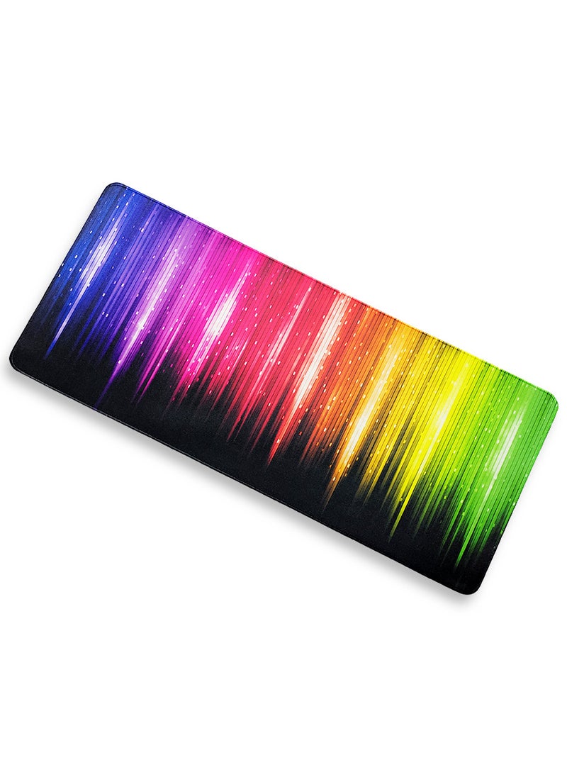 Generic - Large Mouse Pad, Attractive Art  Theme (70cm x 30cm x 2mm), HD Print Pattern Desk Mat, Extended Mouse Pad and Keyboard Mouse Pads, Waterproof Fabric Surface Mouse Pads for Office, Anti-Slip Rubber Base - Image 1