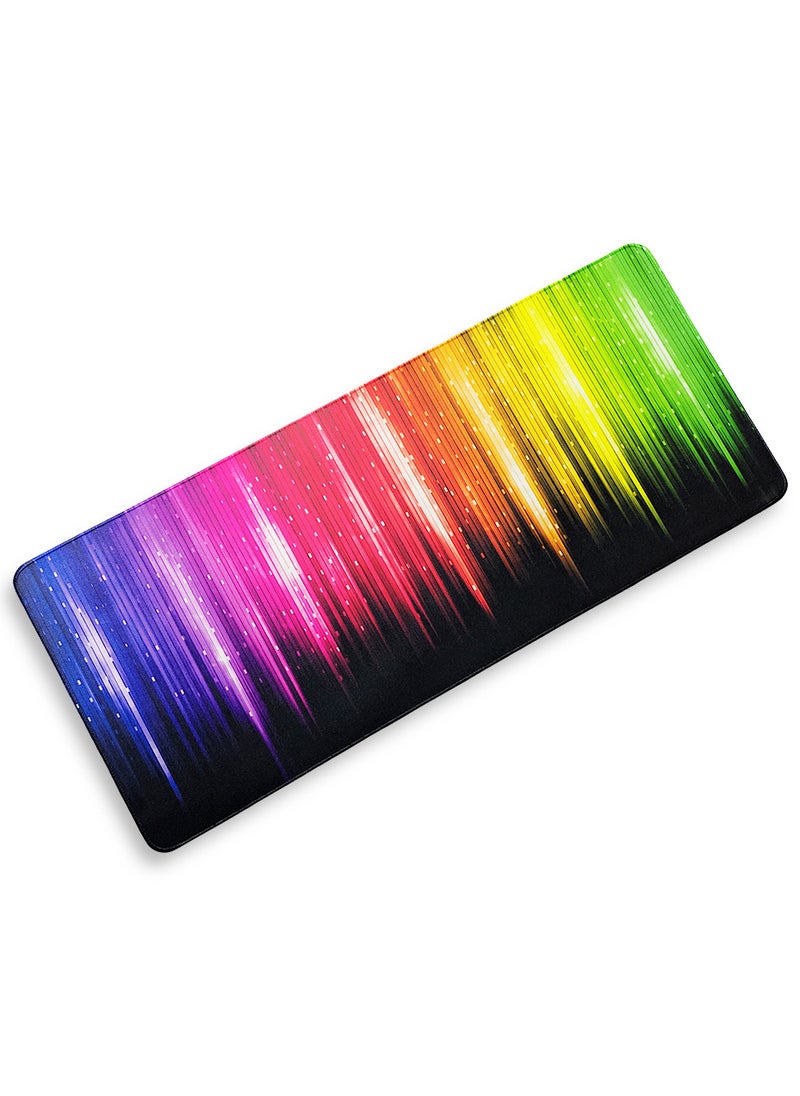 Generic - Large Mouse Pad, Attractive Art  Theme (70cm x 30cm x 2mm), HD Print Pattern Desk Mat, Extended Mouse Pad and Keyboard Mouse Pads, Waterproof Fabric Surface Mouse Pads for Office, Anti-Slip Rubber Base - Image 1