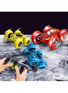TOON TOYZ Double Rotation Stunt Car Toy with Remote Controller – High-Speed Red RC Car for Kids, Performs Amazing 360° Spins and Stunts, Perfect for Indoor and Outdoor Fun  - Image 3