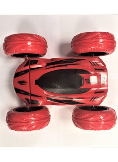 TOON TOYZ Double Rotation Stunt Car Toy with Remote Controller – High-Speed Red RC Car for Kids, Performs Amazing 360° Spins and Stunts, Perfect for Indoor and Outdoor Fun  - Image 5