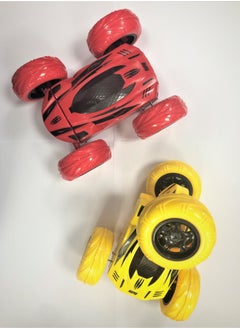 TOON TOYZ Double Rotation Stunt Car Toy with Remote Controller – High-Speed Red RC Car for Kids, Performs Amazing 360° Spins and Stunts, Perfect for Indoor and Outdoor Fun  - Image 4