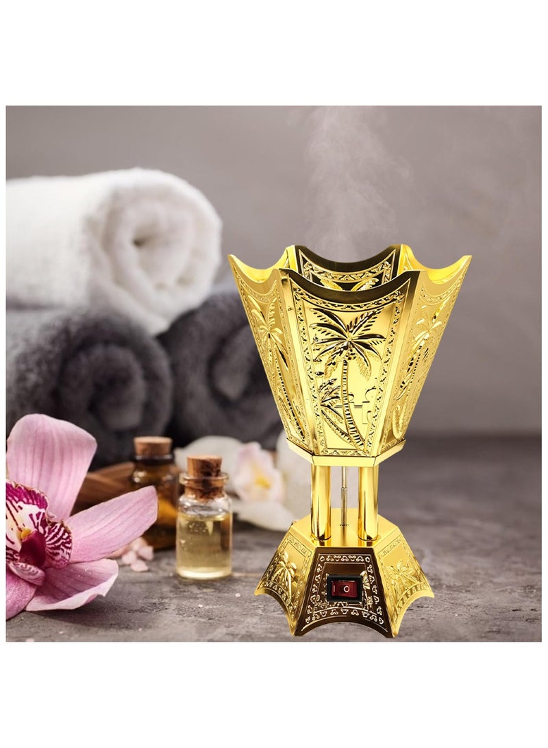 Electric Incense Burner DAC-70102, 40W Middle Eastern Style Bakhoor Burner with UK Plug, 220-240V Aromatherapy Diffuser for Home, Spa, Office, SH-171 - Image 5