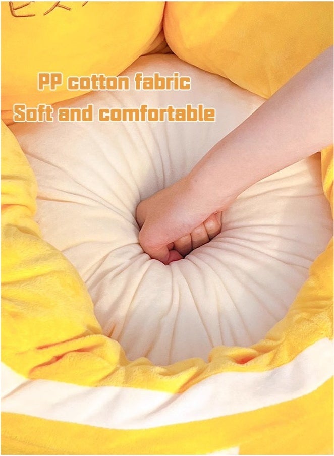 Bukela Lazy Sofa Soft Chair Floor Cushions,Cute Pillow Big Seat Pad,Individual base can be extracted，Thickened And Widened, Soft And Comfortable,Suitable For All Kinds Of Chairs - Image 4