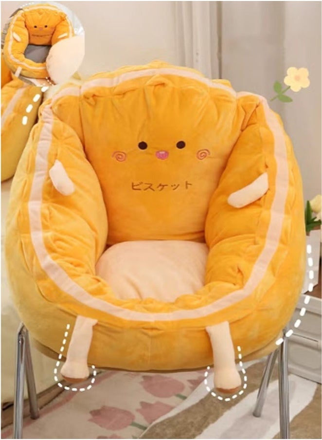 Bukela Lazy Sofa Soft Chair Floor Cushions,Cute Pillow Big Seat Pad,Individual base can be extracted，Thickened And Widened, Soft And Comfortable,Suitable For All Kinds Of Chairs - Image 3