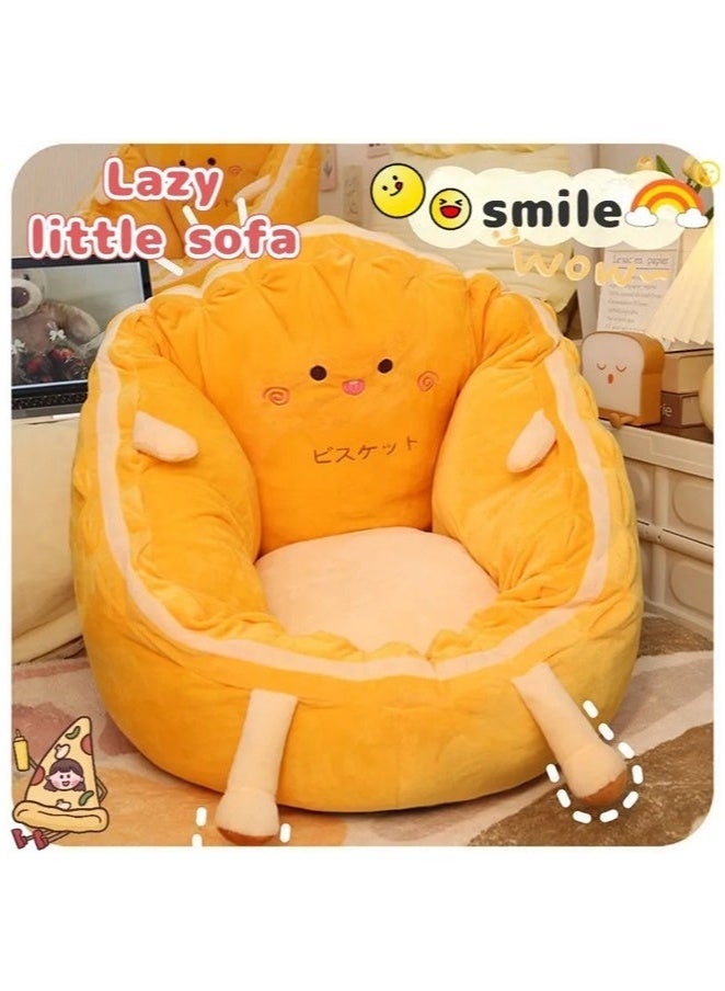 Bukela Lazy Sofa Soft Chair Floor Cushions,Cute Pillow Big Seat Pad,Individual base can be extracted，Thickened And Widened, Soft And Comfortable,Suitable For All Kinds Of Chairs - Image 1