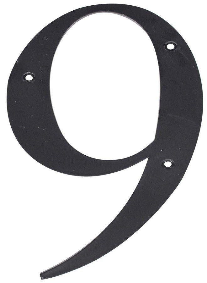 Hillman 847383 Black House Number 9, 6-Inch Nail Plastic - Image 1