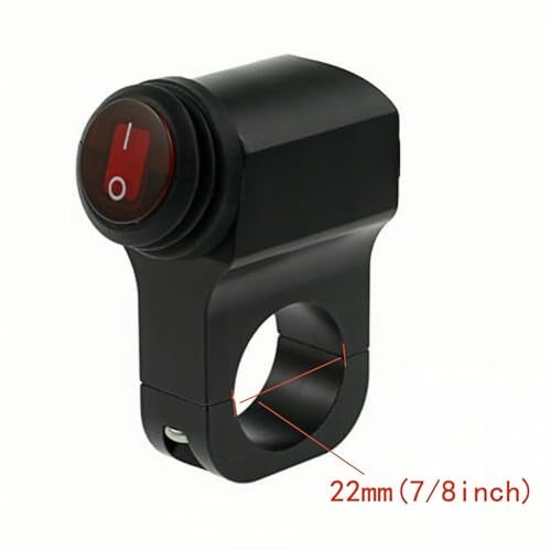 LINJIE Motorcycle Two Lights Wiring Harness Kit 12V Relay Spot Lights Wiring On Off Waterproof Switch Motorcycle Wiring Kit (5ft), Black - Image 2