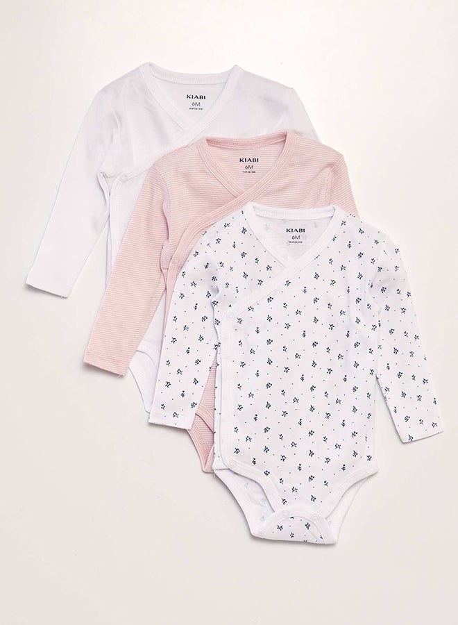 Kiabi pack of 3 bodysuits set(3 Pcs)  - Image 1