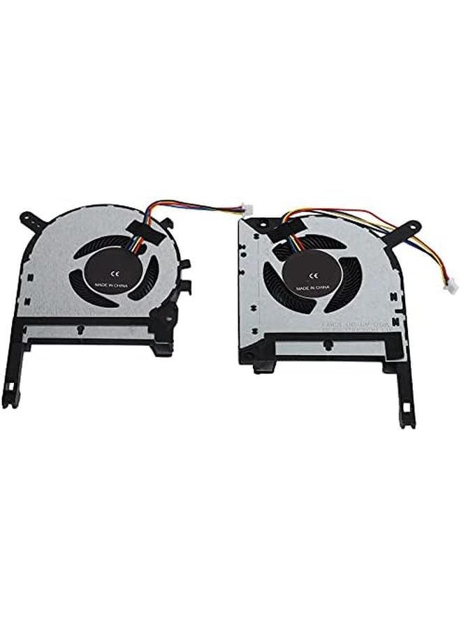 2Pcs Laptop Cooling Fan Replacement for ASUS TUF FX505 FX705 Series with Aluminum Alloy Blades - Image 1