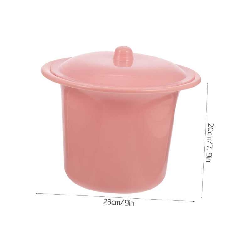 Blue Slim Design Portable Urinal Pot Lid for Boys and Girls Home Hospital Use - Image 3