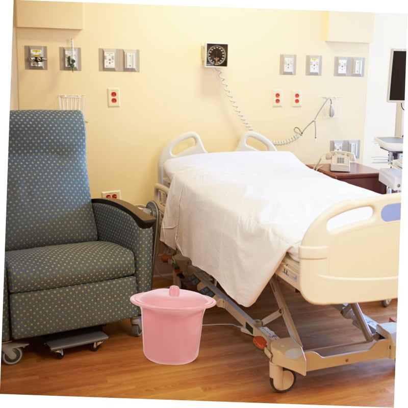 Blue Slim Design Portable Urinal Pot Lid for Boys and Girls Home Hospital Use - Image 4
