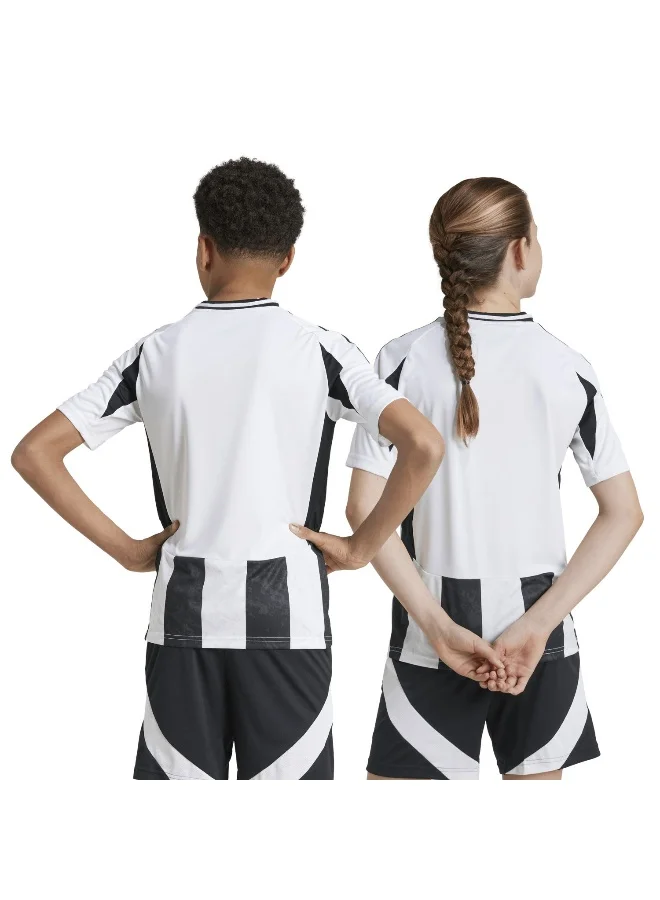 adidas جيرسي كرة قدم يوفنتوس للأطفال للجنسين أبيض 128