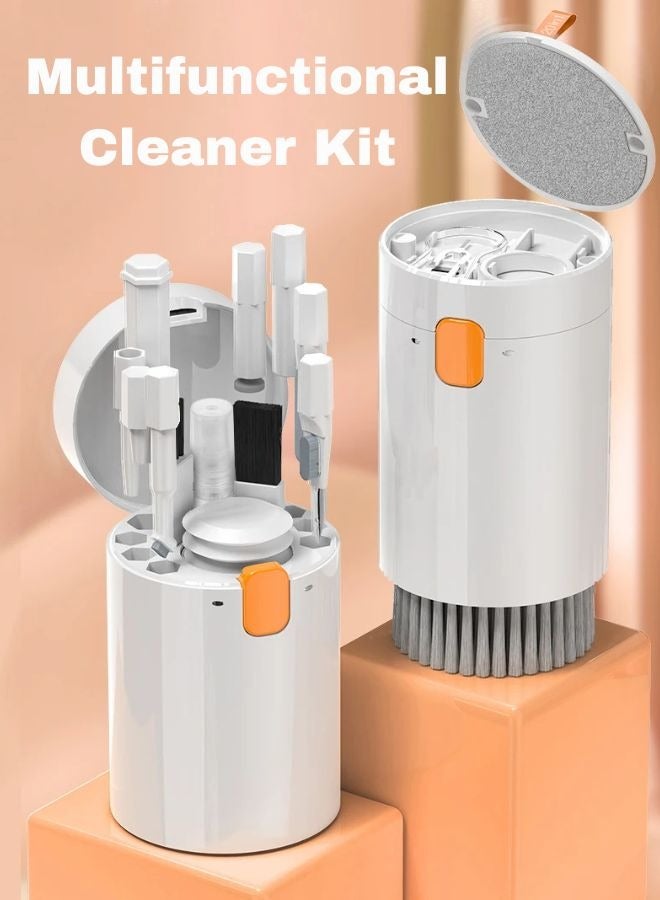 بيتشو مجموعة تنظيف متعددة الاستخدامات 20 في 1 للأجهزة الإلكترونية، فرشاة تنظيف لوحة المفاتيح، مجموعة تنظيف سماعات الرأس لأجهزة AirPods، أداة متعددة لتنظيف الكمبيوتر المحمول، لوحة المفاتيح، سماعات الأذن، الكاميرا، الهواتف المحمولة - Image 1