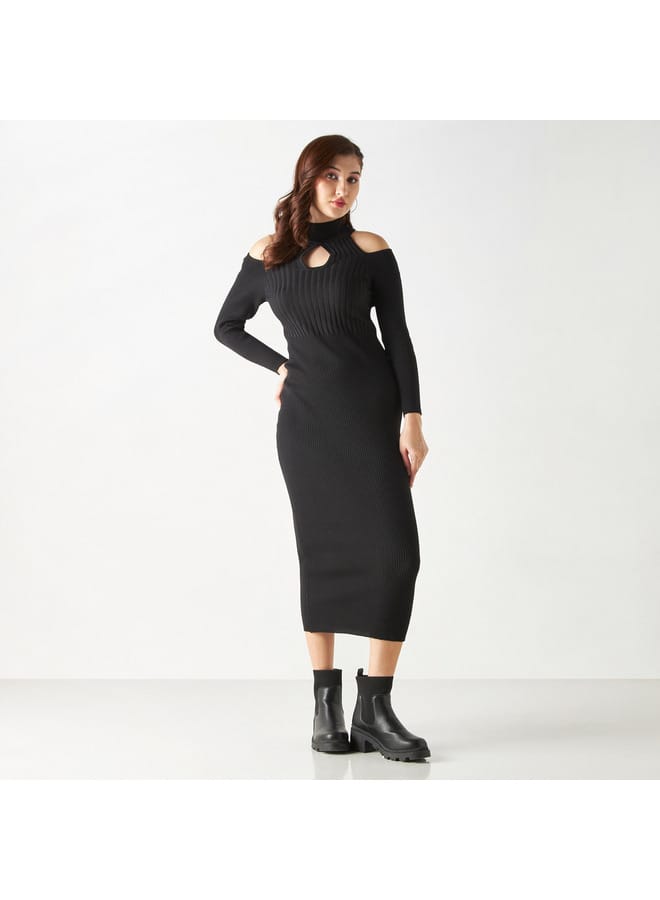 2Xtremz Ribbed Cutout Dress  - Image 1