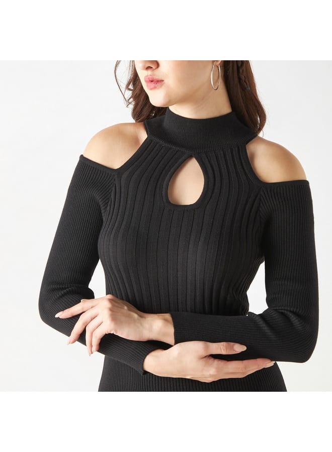 2Xtremz Ribbed Cutout Dress  - Image 4