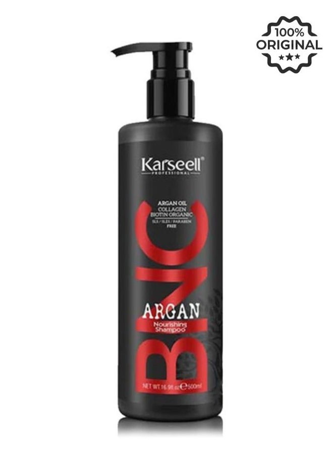 Karseell karseell argan oil collagen biotin organic nourishing shampoo 500 ml 