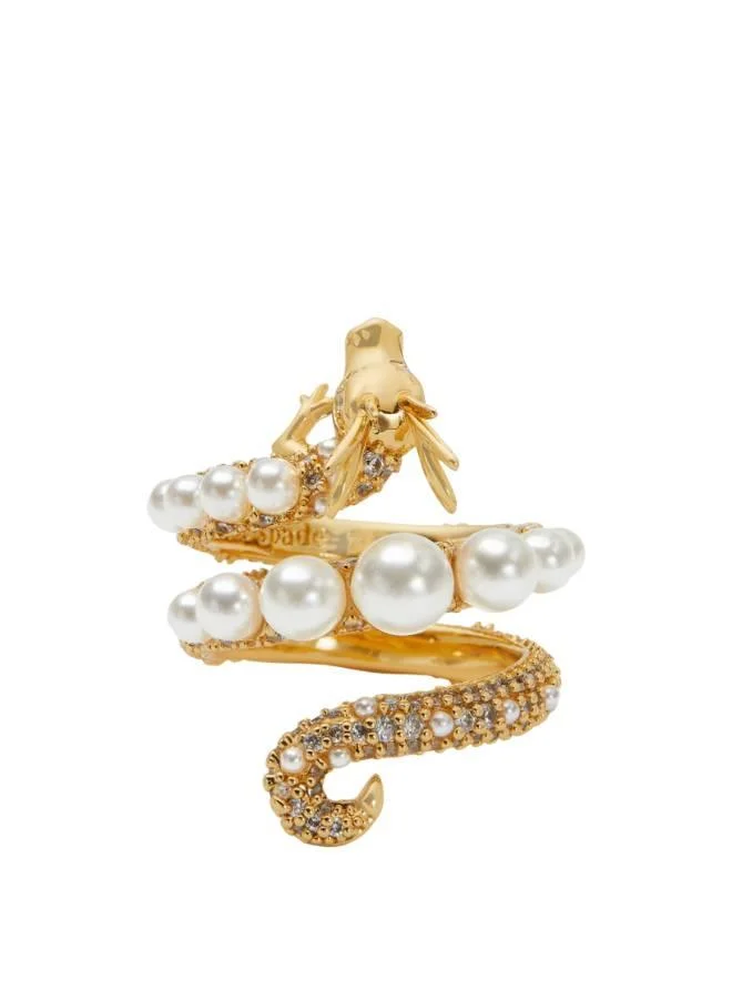 كيت سبيد Dazzling Dragon Wrap Ring