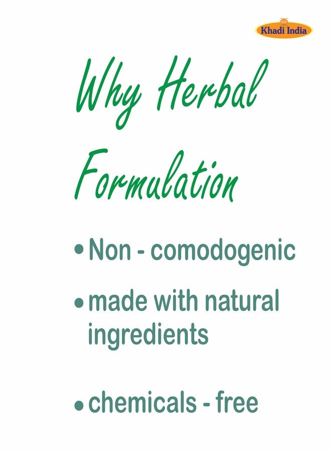Vedimatic Khadi Herbal Ayurvedic Natural Khadi Natural Neem & Tulsi Herbal Face Wash | Herbal Face Wash for Glowing Skin | Face Wash for Controlling Acne (PACK OF 2 (400ML) - Image 3